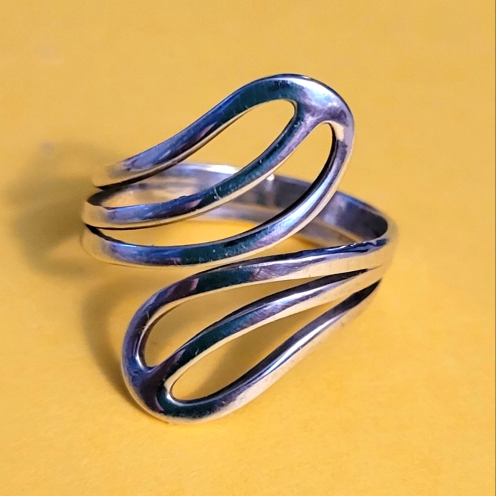 Silver ring - adjustable